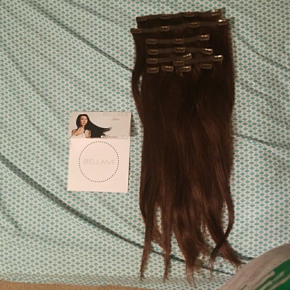 Bellami Bambina 160g 20" Hair Extensions in Dark B